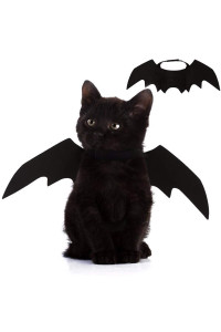 Pet Cat Bat Wings for Halloween, Cosplay Bat Wing Costume Decoration for Puppy Dog Cat
