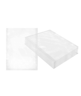 Pack of 500 co-Extruded Vacuum Pouches clear 14 x 20 Vacuum Food Bags 14x20 Thickness 3 mil Polyethylene Bags for Packing and Storing Perfect for Industrial Food Service(D0102HIZ2EV)
