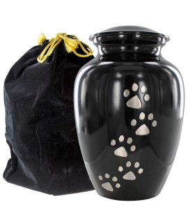 Trupoint Memorials Pet Urn for Dogs and Cats Ashes - A Loving Resting Place for Your Special Pet, Cat and Dog Urns for Ashes, Pet Cremation Urns - Black, Small Pets?p?o?7?bs