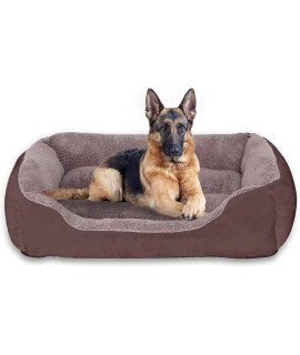 Utotol Dog Beds for Large Dogs, Large Dog Bed Washable, Orthopedic Dog Bed, Waterproof Non-Slip Bottom