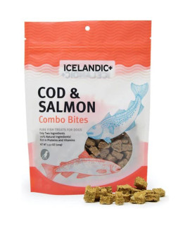 Icelandic Dog Combo Bites Cod Salmon 6Ct