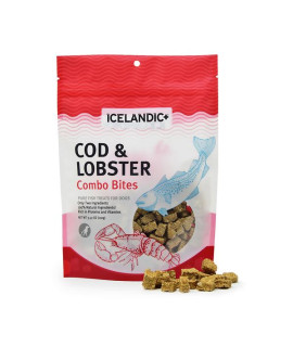 Icelandic Dog Combo Bites Cod and Lobster