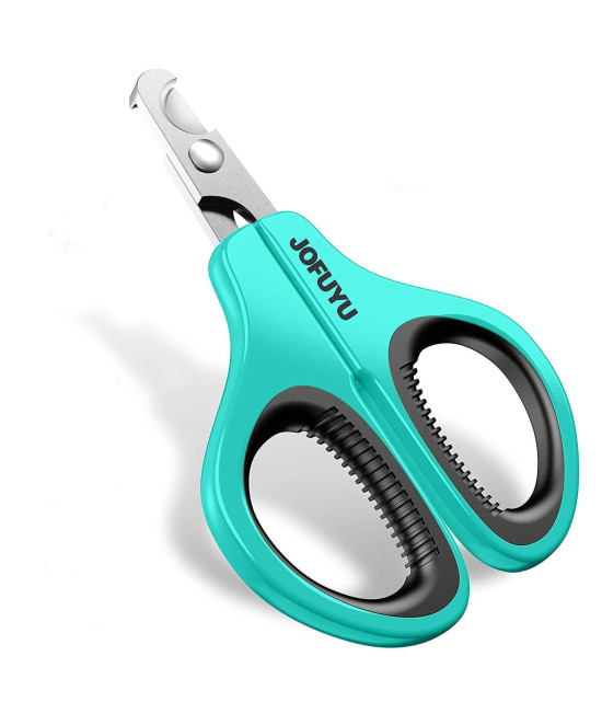 Cat Nail Clippers - Professional Cat Nail Trimmer - Non-Slip Handle Cat Nail Scissors for Small Dogs and Cats - Safe, Sharp