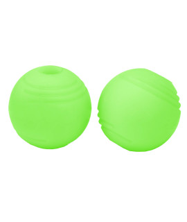 Chew King Glowing Fetch Ball, Dog Ball Toys, 3 Inch (Pack of 2), Fits Ball Launcher