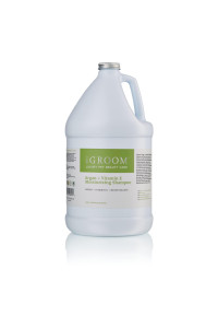 igroom Argan+Vitamin E Dog Shampoo, groom Like a Professional, Enhanced cleaning Power, Recommended pH Balance, Made in USA, gallon