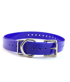 TrainPro 27 ? X ? Replacement Dog Collar Strap Band w/Double Buckle Loop - All Brands Pet Training Bark, Shock, e-Collars and Fences. Wide Variety of Bold Standard Colors and Reflective Choices.
