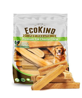 Ecokind Himalayan Dog Chews, Healthy Dog Treats, Odorless Dog Chews, Rawhide Free, Long Lasting Dog Bones for Aggressive Chewers, Indoors & Outdoor Use, Made in The Himalayans, Large (Pack of 8)