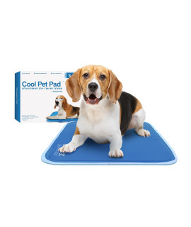 The Green Pet Shop Dog Cooling Mat, Small - Pressure Activated for Dogs and Cats, Sized Pets (9-20 Lb.) Non-Toxic Gel, No Water Needed This Cool Pad