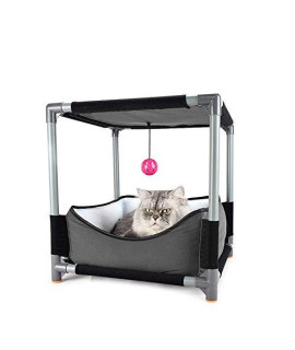 XM-kennel comfortable Fashian creative cat climbing Frame Double cat Bed cat Jumping Platform cat Toy Detachable combination cat Litter Soft
