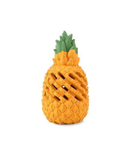 Cullaby Pineapple Dog Chew Toys for Aggressive Chewer - Indestructible Interactive Treat Toys for Large Medium Small Dogs - Fun to Chew (X-Large)