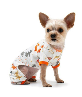 Winter Forest Doggy Pajamas (Small)