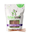 Nature Gnaws Super Skinny Bully Sticks for Small Dogs - Premium Natural Beef Dental Bones - Tasty Thin Dog Chew Treats for Toy Breeds & Puppies - Rawhide Free 40 Count (Pack of 1)
