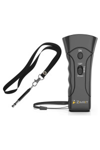Anti Barking Device & Dog Whistle - Ultrasonic Dog Stopper Bark Control Device - Zimrit Multi Function Training Pet Handheld