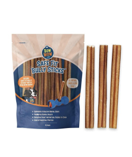 Bow Wow Labs 6 Bully Sticks - 10 Pack (Midsize)