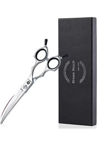 Grooming Pet Shear, 6.5 Inch Downword Curved Scissors, Curved Shears for Cat Shears and Small Dog Shears Or Any Breed Trimming Cuts, Design for Professional Pet Groomer