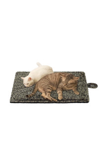 MARUNDA Self-Warming Cat Bed,Super Soft Dog Bed Crate Bed Blanket, Self Heating Cat Pad, Thermal Cat and Dog Warming Bed Mat. (Self-Warming -Bed, M- 23 * 30)