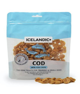 Icelandic Dog Cod Chips Mini 2.5Oz