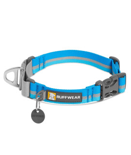 Ruffwear, Web Reaction Dog Collar, Martingale Collar for On-Leash Walking, Blue Dusk, 23-26