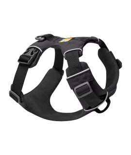 Ruffwear, Front Range Dog Harness, Reflective and Padded Harness for Training and Everyday, Twilight gray, Medium