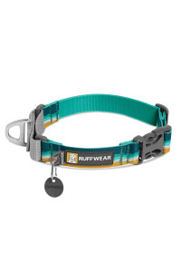 Ruffwear, Web Reaction Dog Collar, Martingale Collar for On-Leash Walking, Seafoam, 23-26