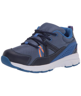 Stride Rite Boys M2P Journey Sneakers, Navy, 45 Wide Toddler
