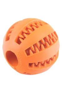Sunglow Dog Toy Ball, Nontoxic Bite Resistant Toy Ball for Pet Dogs Puppy Cat, Dog Pet Food Treat Feeder Chew Tooth Cleaning Ball Exercise Game IQ Training Toy Ball?Large/Medium/Small Dogs Toy.