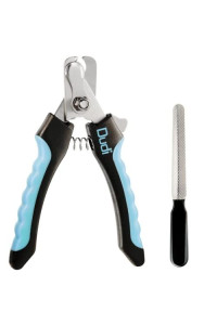 Dudi Pet Dog Nail Trimmers & clipper - Quick Safety Sensor Dog Nail clippers for Medium and Small Dogs - Pet Toenail clippers with Nail File