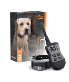 SportDOG Brand SportTrainer 875 Dog Training Collar - 1/2 Mile Range- Bright, Easy to Read OLED Screen - Waterproof, Rechargeable Remote Trainer with Tone, Vibration, and Static