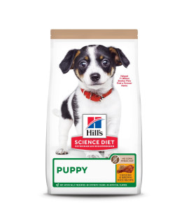 Hill's Science Diet Puppy No Corn, Wheat or Soy Dry Dog Food, Chicken Recipe, 4 lb. Bag