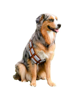 ComfyCamper Furry Star Warrior Utility Belt Dog Costume - X Large Medium Small French Lab Cosplay Halloween Costumes, Medium