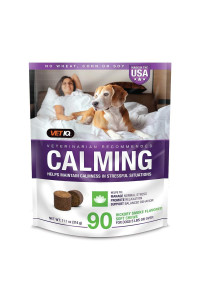 VetIQ Calming Support Supplement for Dogs, Anxiety Supplement Soft Chews,1 Count (Pack of 90)