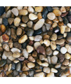 Galashield Pebbles for Plants, River Rocks, Decorative Stones for Vases, Garden Rocks Outdoor Landscaping, Polished Aquarium Gravel (2 lb Bag), 1-2 cm