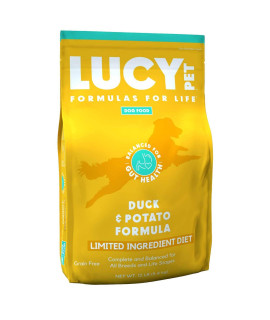 Lucy Pet Products Limited Ingredient Diet Duck & Potato, 12 lb