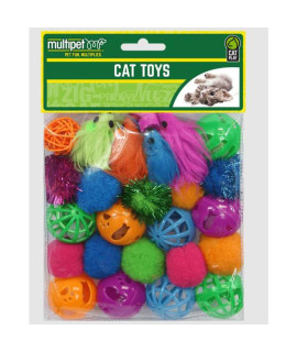Multipet Cat Value Pack 24pc.