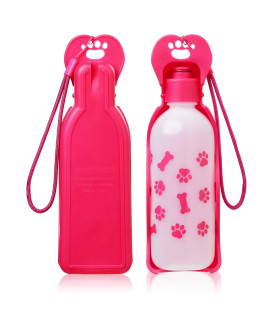 ANPETBEST Dog Water Bottle 325ML/11oz 650ML/22oz Portable Dispenser Travel Water Bottle Bowl for Dog Cat Small Animals (22oz/650ml)