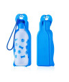 ANPETBEST Dog Water Bottle 325ML/11oz 650ML/22oz Portable Dispenser Travel Water Bottle Bowl for Dog Cat Small A (22oz/650ml)