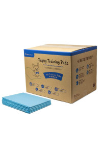 allpetsolutions Puppy Pads 100 Pack - Absorbent Multi Layered Dog Toilet Training Pee Pads - Waterproof, Odour control Non-Slip Wee Mat (60 x 90cm, Extra Large)