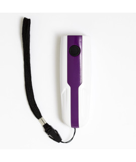 Doggie Don't Device - Stop Dog Barking Training Tool - Pet Corrector Invented by US Company Deters Bad Behavior - Humane, Loud Noise Maker with No Spray or Shock (Purple, Rechargeable Battery Inside)