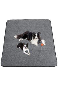 Washable Pee Pads for Dogs 65x4572x72 Extra Large Reusable Pee Pads Waterproof Pet Mat, Dog Playpen Mats for Puppy Training Whelping Playpen Pads