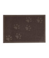 Darkyazi Cat Litter Box Mat for Floor Litter Trapping Mat Non-Slip Backing, Scatter Control, Easy Clean, Water Resistant, Soft on Paws (23.5 x 15.75,Coffee)