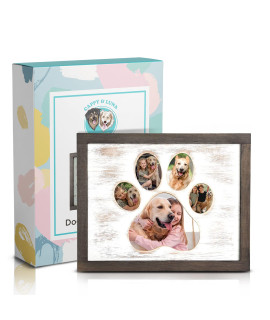 Pet Memorial Gifts for Dogs - Dog Picture Frame for Dog Memorial Gifts for Loss of Dog - Pet Memorial Frame for Dog Passing Away Gifts - Pet Loss Gifts and Dog Loss Sympathy Gift (Gray 8x10)
