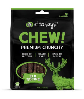 Etta Says Chew! Premium Crunchy Elk Chew; Wt 4.5Oz