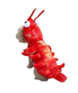Lobster Dog Costume - Halloween Lobster Costume for Dogs, Halloween Costumes for Small Medium Large Dogs Lobster Pet Halloween Costumes Dog Cosplay Costume for Christmas Special Events Photo Props