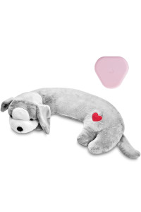 Moropaky Hearbeat Toy for Dog Anxiety Relief Behavioral Training Aid Toy, Grey