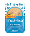 Purina Friskies Cat Food Lickable Cat Treats, Lil? Slurprises with Flaked Tuna - 1.2 oz. Pouch