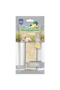 Himalayan Dog Chew Original Yak Cheese Dog Chews, 100% Natural, Long Lasting, Gluten Free, Healthy & Safe Dog Treats, Lactose & Grain Free, Protein Rich, Peanut Bits, X-Large, Dogs 55 lbs and Larger