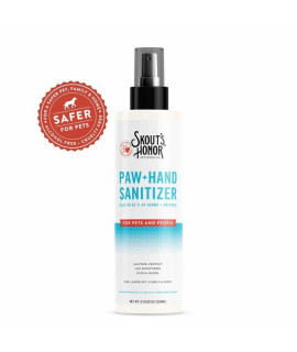 Skouts Honor Dog Cat Paw and Hand Sanitizer 8Oz