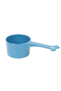 Messy Mutts Dog Cat Food Scoop 1 Cup Blue