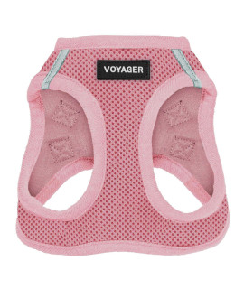 Voyager Step-in Air Dog Harness - All Weather Mesh Step in Vest Harness for Small and Medium Dogs by Best Pet Supplies - Harness (Pink), X-Large, 207T-PKW-XL