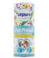 airpure PET Proud carpet Freshener, Odour Eliminator, Flowers Fragrance, White